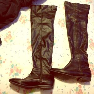 Black Aldo Tall boots