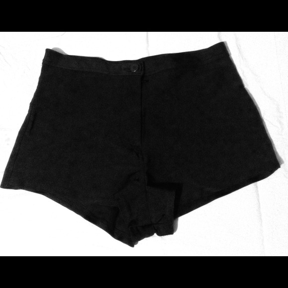 Black high waisted disco pants