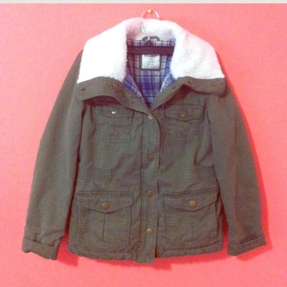 Military inspired jacket only worn once!:)