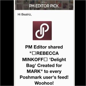 POSHMARK EDITOR PICK! Rebecca Minkoff 'Delight' 😊