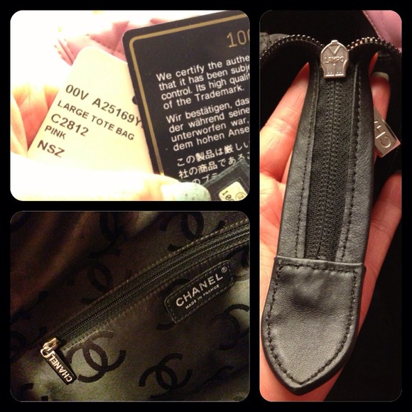 Chanel Cambon Tote - Pink/Black/SHW - Picture 4 of 4