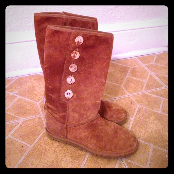 Buttoned UGG Boots
