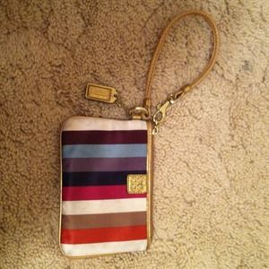 Coach wristlet