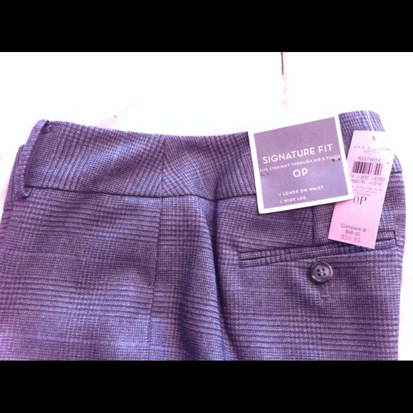 Bran new work pants from Ann Taylor.
