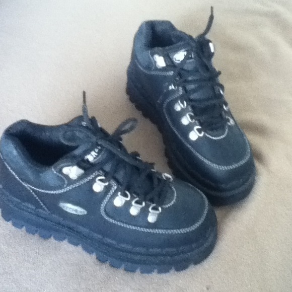 Skechers shoes.