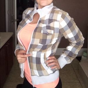 SALE😘Reversible Hurley zip up sweater