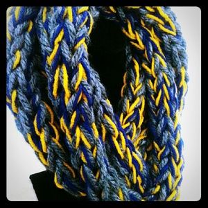 Rams/WVU infinity scarf