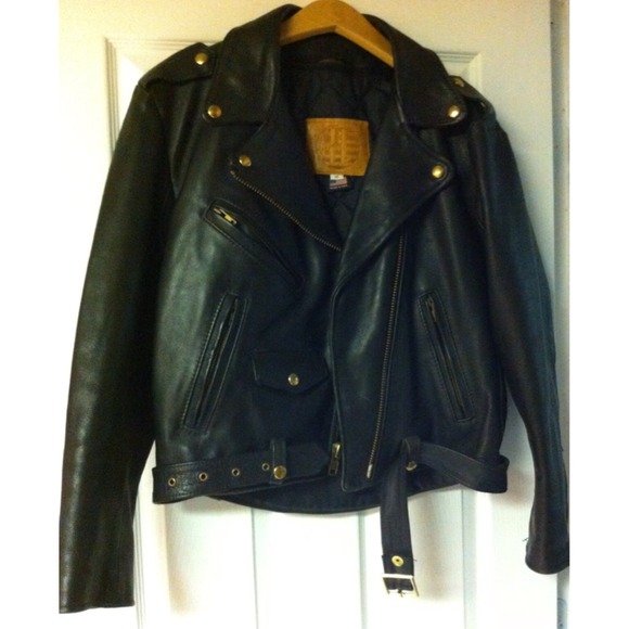 Authentic kerr real leather jacket !!!