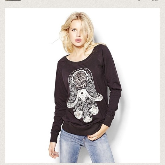 Hamsa sweatshirt @swati_kay