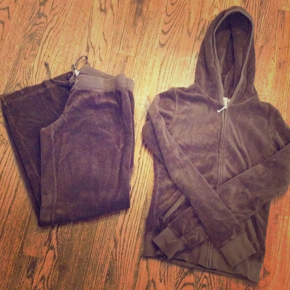 Juicy Couture terry track suit