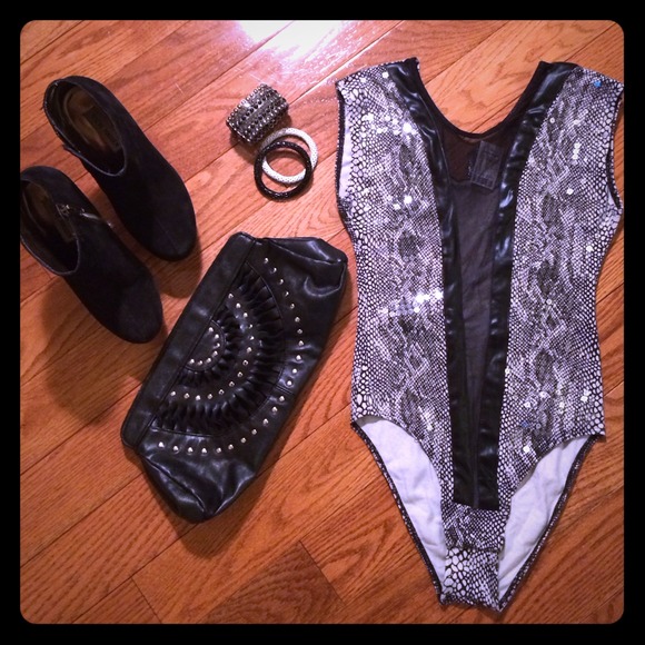 V Mesh Bodysuit