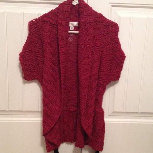**BUNDLED**Burgundy cardigan - Picture 2 of 3