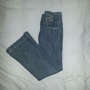 Dark Wash Wide Leg Jeans