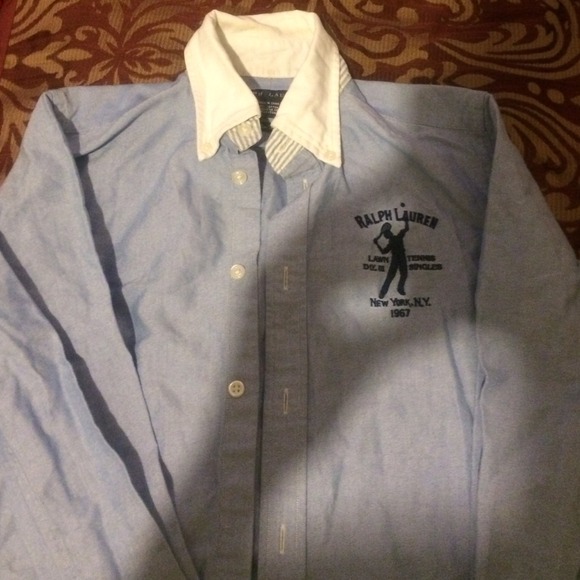 Ralph Lauren long sleeve shirt. Slim fit