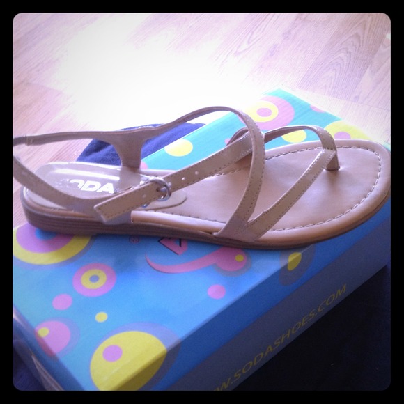 Nude sandals