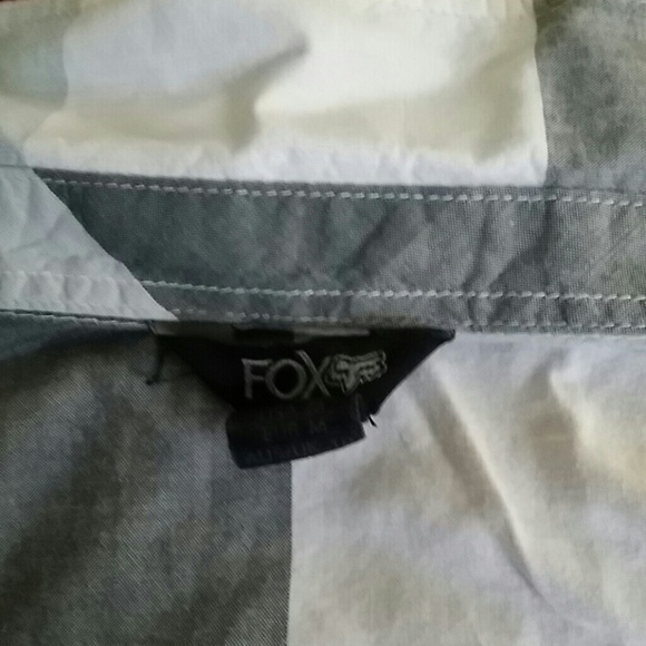Fox racing plaid button shirt - Picture 4 of 4