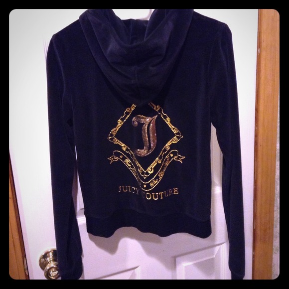Juicy Couture Velour zipup hoodie - Price Reduced!