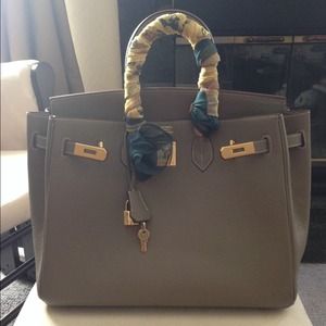 Hermes Birkin Inspired 35 cm Bag