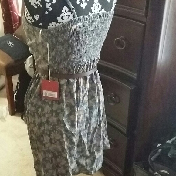 Mosimo belted floral strap dress - Picture 2 of 2