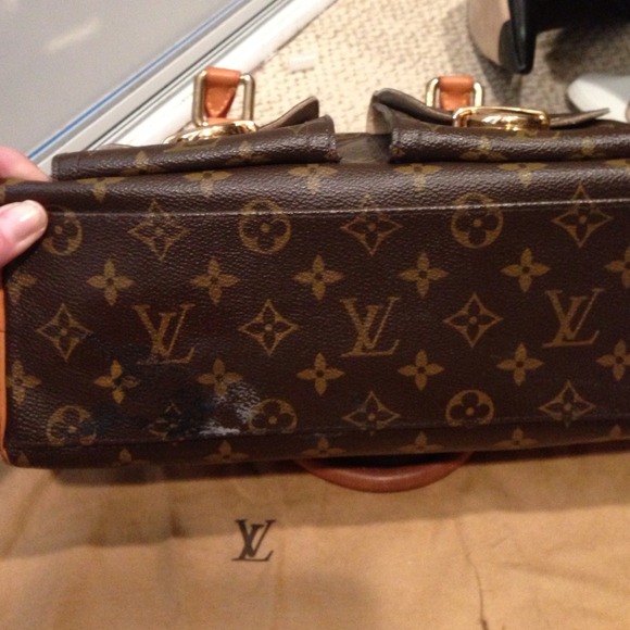 Authentic Louis Vuitton Manhattan PM bag - Picture 3 of 4
