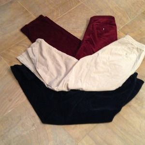 MWOT Corduroy pants bundle priced to sell!