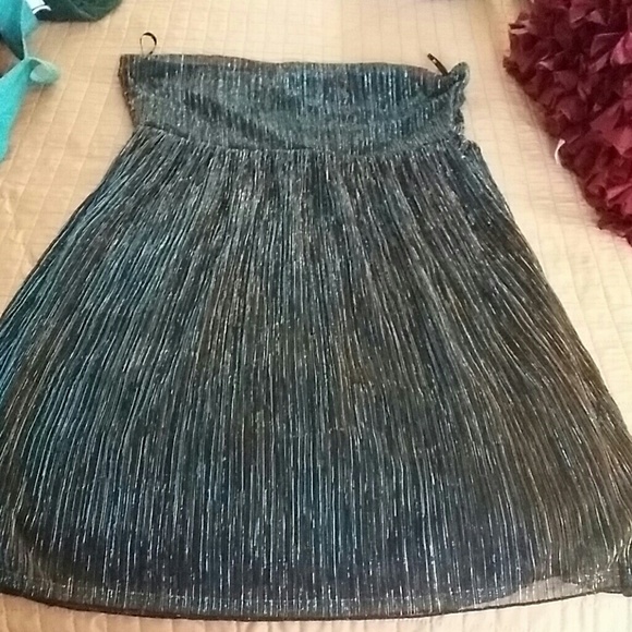 Forever 21 blue strapless dress - Picture 1 of 2