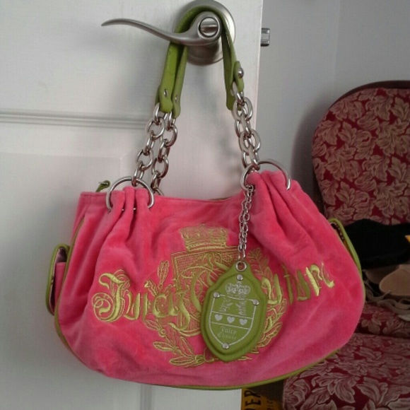 Authentic juicy couture clutch bag