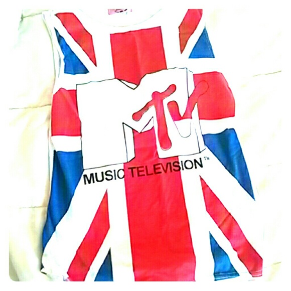 Sold👽 1990s Mtv vintage inspired muscle tee