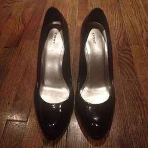 Black elegant heels