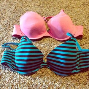 Bundle of 2 Victoria's Secret Cotton Bras