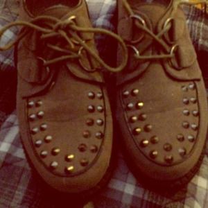Rocker studded shoes