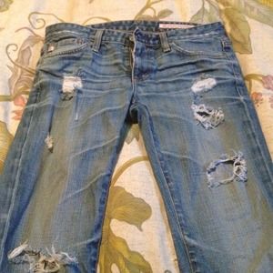 Size 27R Adriano Goldschmied skinny jeans