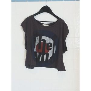 •The Who crop top•