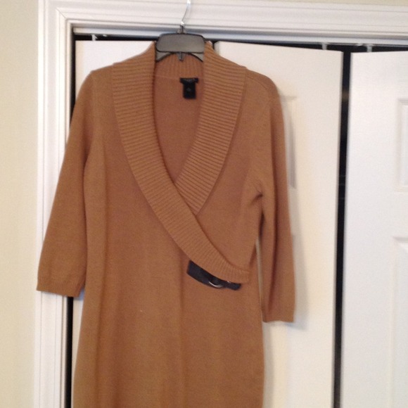 Camel colored ANN TAYLOR dress