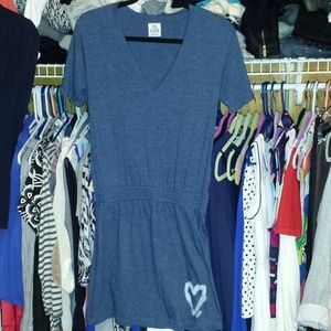 VS PINK small blue tshirt dress