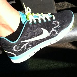 Embellished Nike free