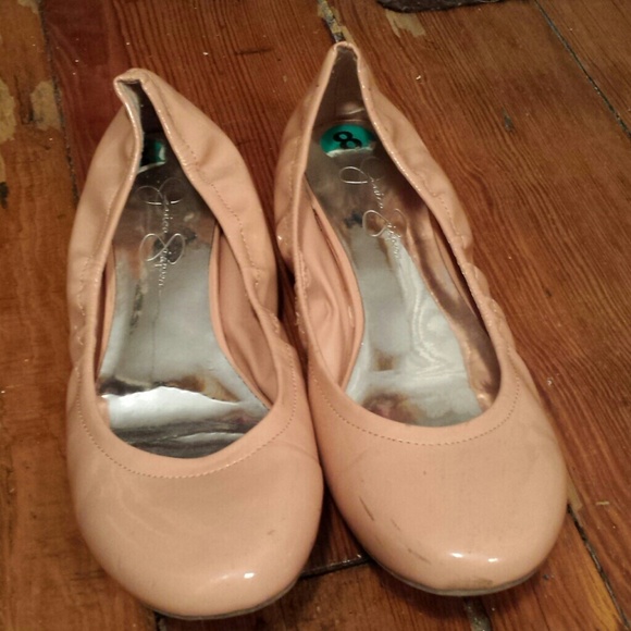 Pale Salmon Jessica Simpson flats