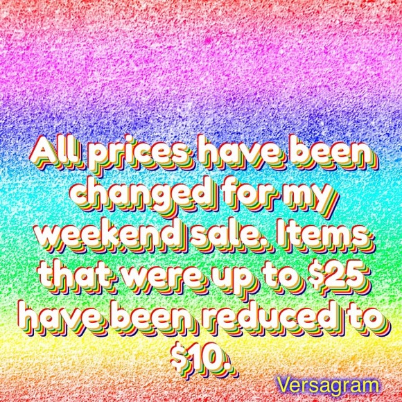 Huge markdowns in my closet.