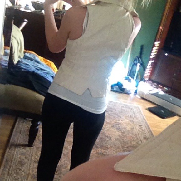 Bebe leather vest - Picture 2 of 3