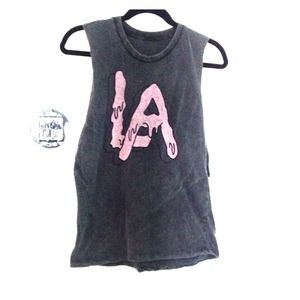 Brandy Melville LA muscle tee