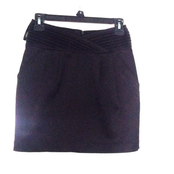 Arden B. black pencil skirt