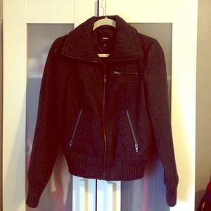 Express Wool Bomber Jacket 💛💙💜