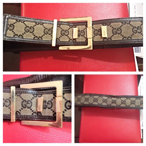 Vintage Authentic Gucci Belt