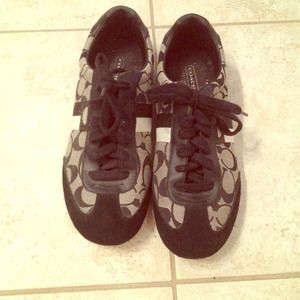 Coach Sneakers Black and White