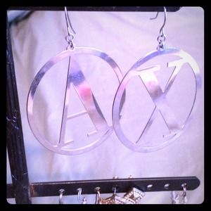 👇👇REDUCED👇👇Silver AX earrings