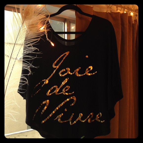 Joie de Vivre knit blouse
