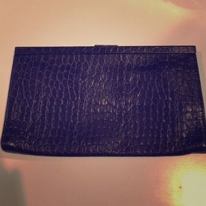 100% Genuine leather clutch