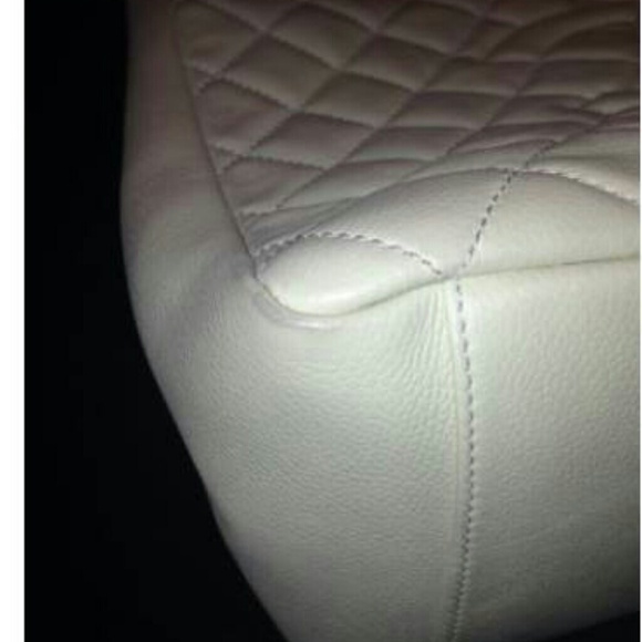 Chanel Ivory Grand Shopping Tote - Picture 3 of 4