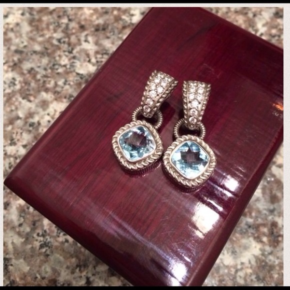 🚫SOLD on EBAY🚫Gorgeous Judith Ripka earrings
