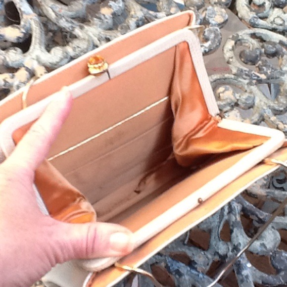 1940's Glam After Five Lizard? Handbag - Picture 4 of 4